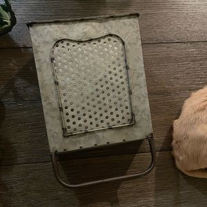 Galvanized Wall Mounted Towel Holder